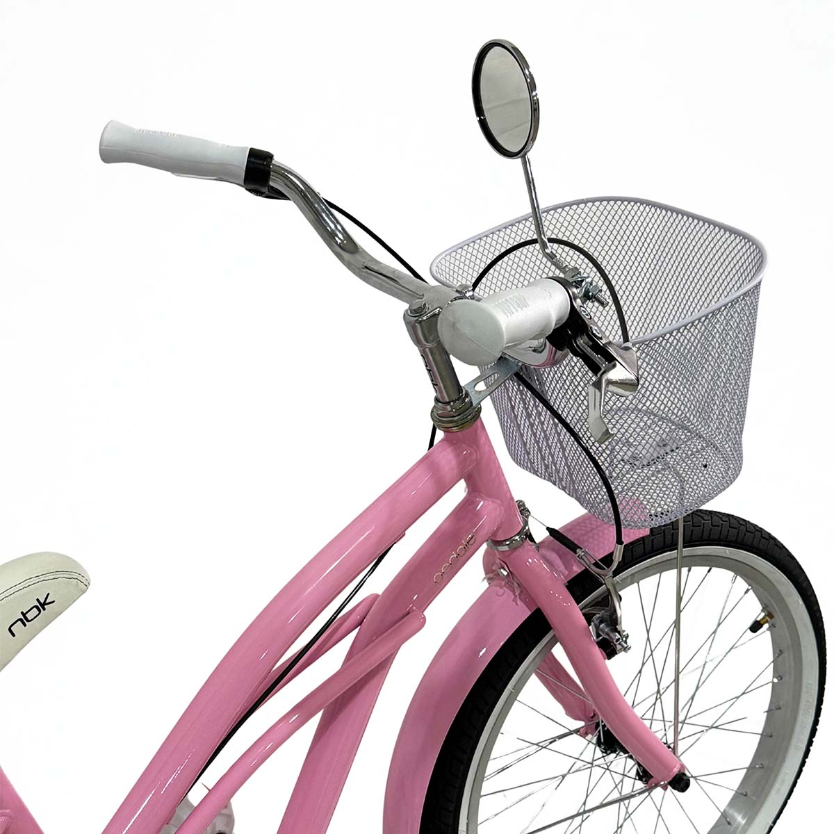 Bicicleta Infantil para Niña Rodado 20 Pedalé Modelo Classic Color Rosita con canasta