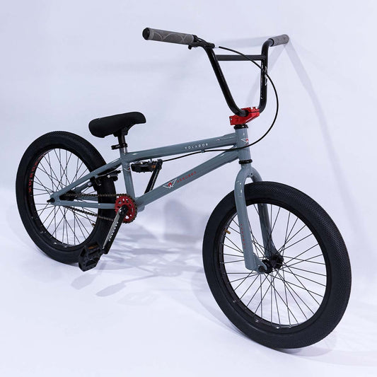 Bicicleta BMX Aerobmx Volador Centro Americano versión Pro Rodado 20 color gris