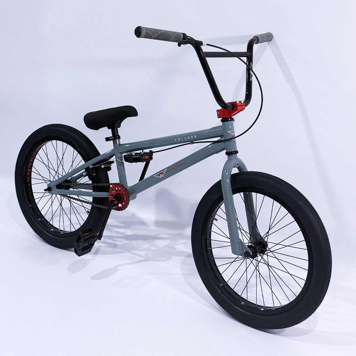 Bicicleta Bmx Aerobmx Volador Centro Americano Rodado 20 color gris