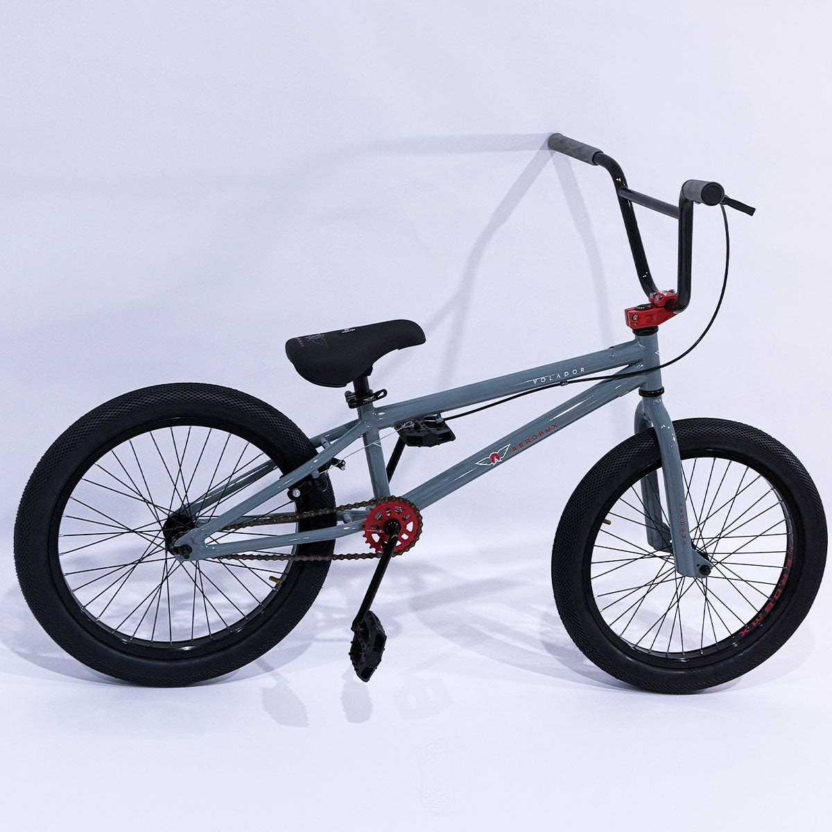 Bicicleta Bmx Aerobmx Volador Centro Americano Rodado 20 color gris