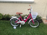 Bicicleta Niña Rodado 16 Infantil Pedalé Rosa