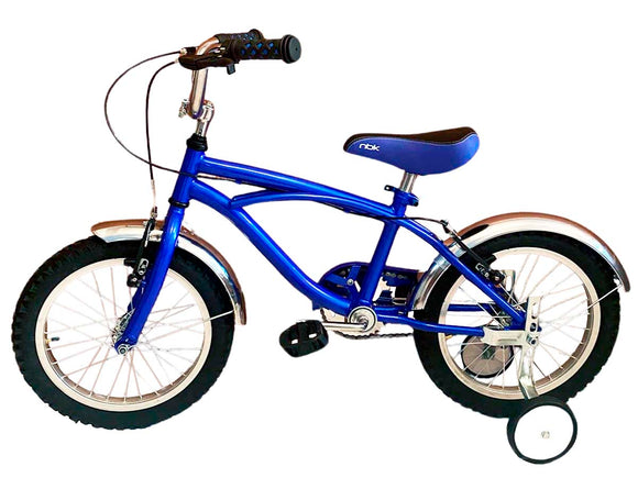 Bicicleta Niño Rodado 16 Cruiser Infantil Pedalé Azul