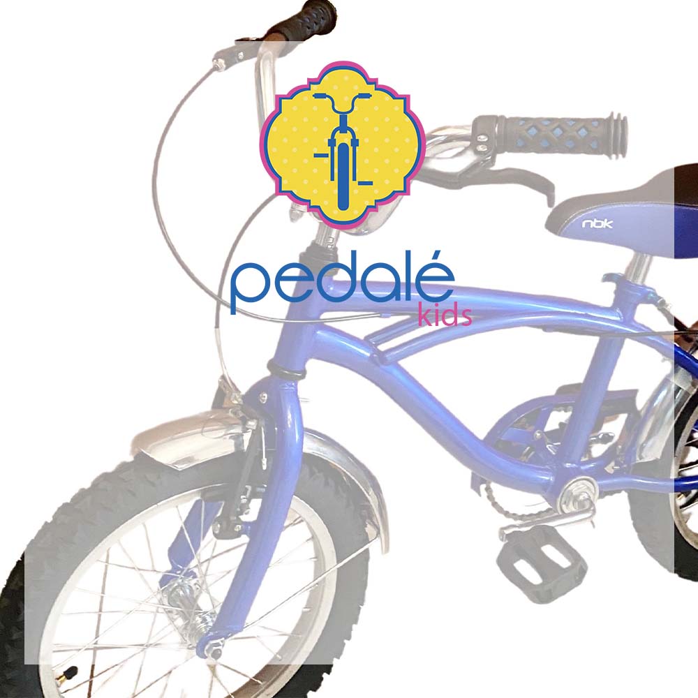 Bicicleta Niño Rodado 16 Cruiser Infantil Pedalé Azul