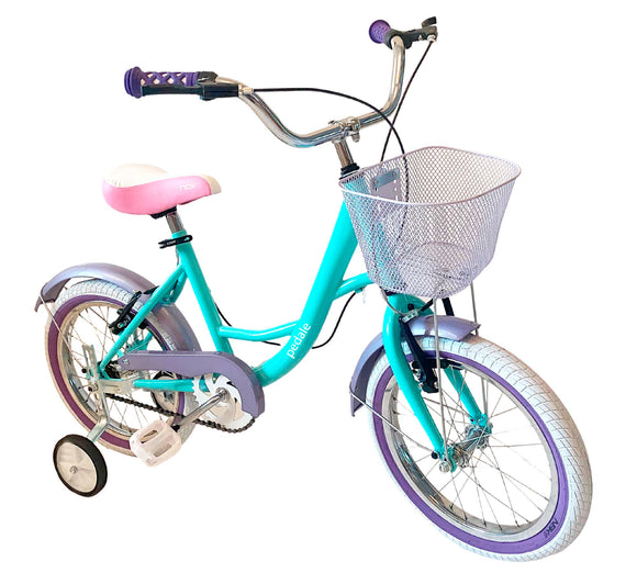 Bicicleta Niña Rodado 16  Infantil Pedalé Azul
