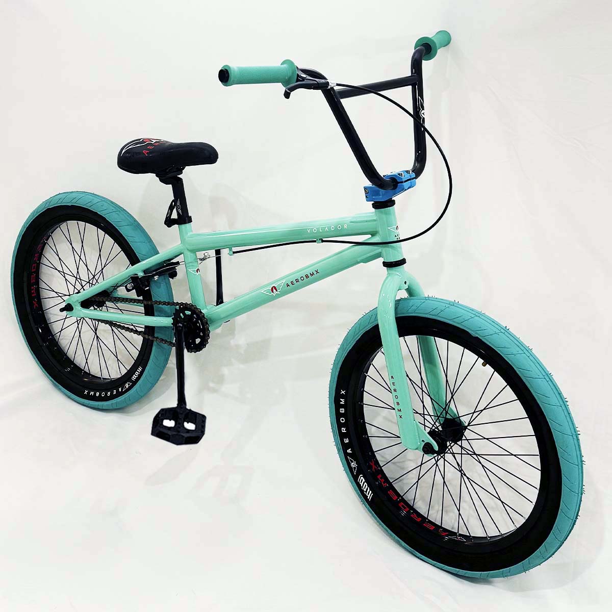 Bicicleta Bmx Aerobmx Volador Centro Americano Rodado 20 color menta