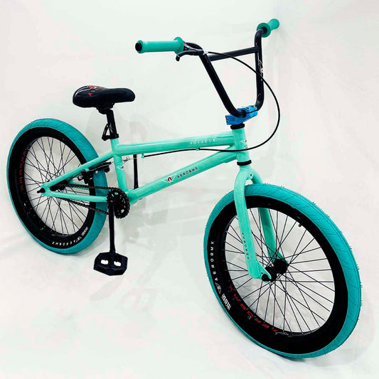 Bicicleta Bmx Aerobmx Volador Centro Americano Rodado 20 color menta