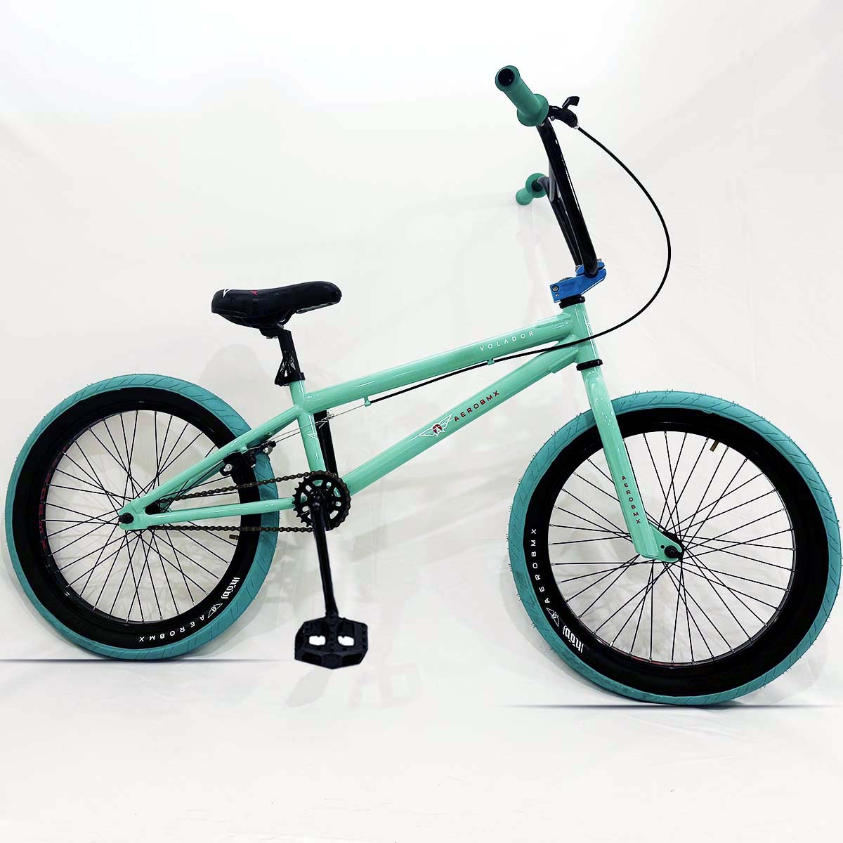 Bicicleta Bmx Aerobmx Volador Centro Americano Rodado 20 color menta