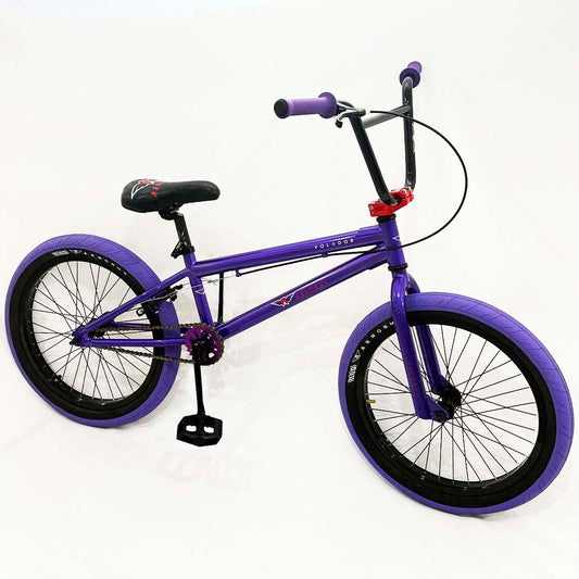 Bicicleta Bmx Aerobmx Volador Centro Americano Rodado 20 color morado