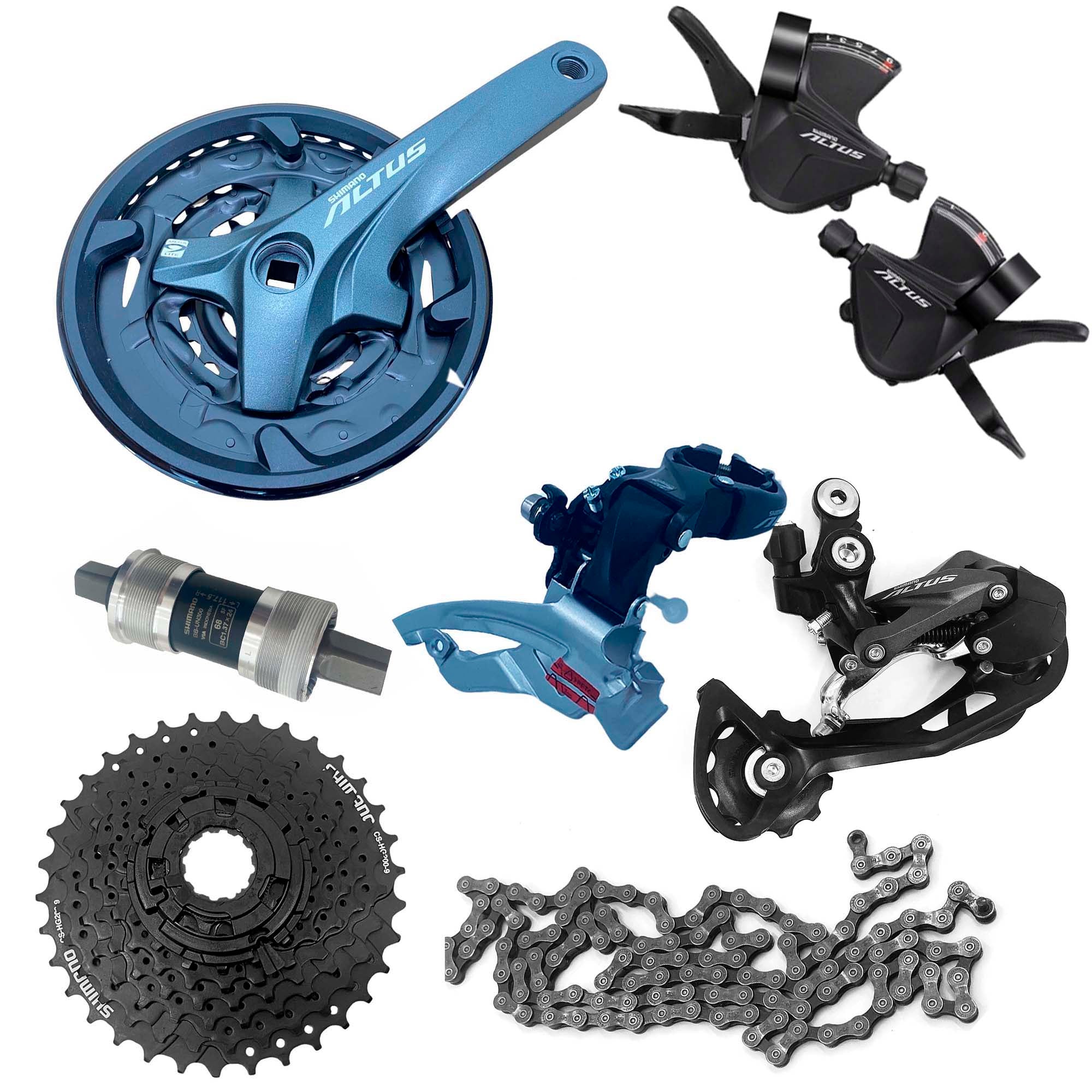 Grupo shimano best sale acera 3x9