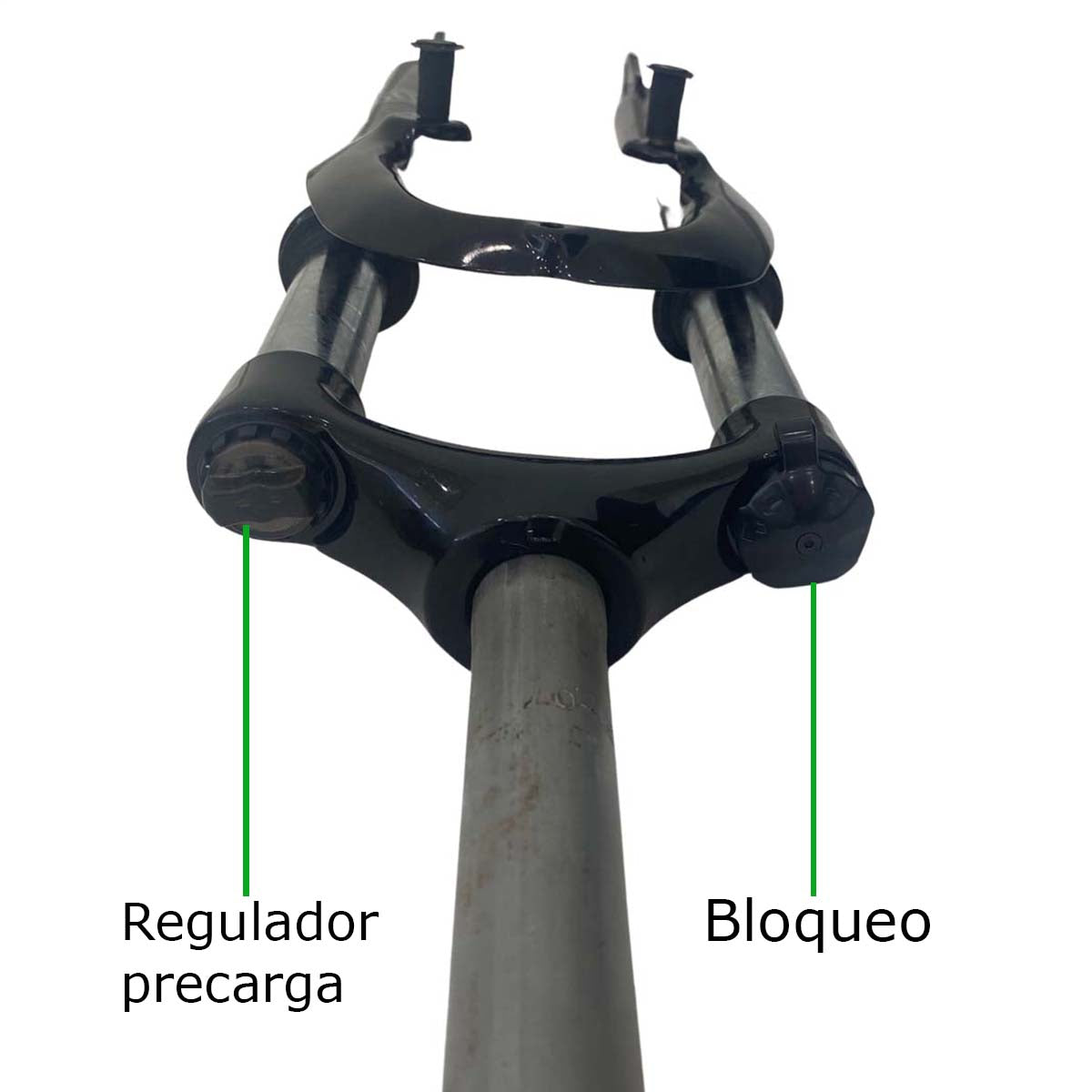 Suspensión Horquilla Nbk 27.5 Freno De Disco Y V Brake