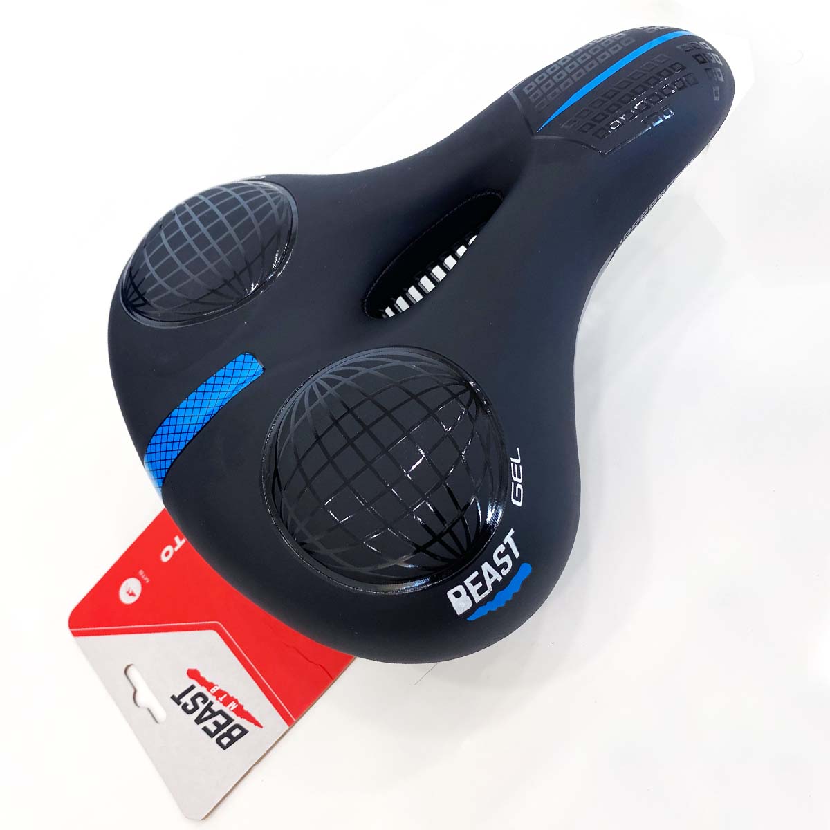 Asiento MTB Beast Lynx de Gel con Luz Trasera