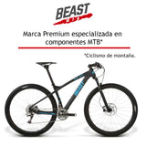 Par de aros para Bicicleta R27.5 Beast Mtb De Aluminio para Freno De Disco con mazas Center Lock
