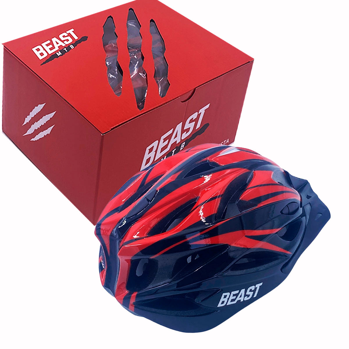 Casco De Bicicleta Para Adulto Beast Mtb Con Visera