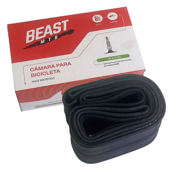 Cámara Para Llanta Bicicleta R26 X 2.125 Beast Mtb Vf 48mm