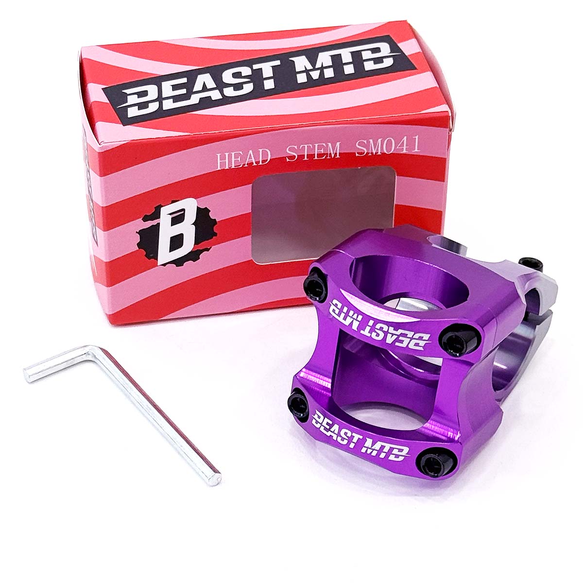 Poste potencia de aluminio para bicicleta Beast Mtb Kodiak 31.8mm