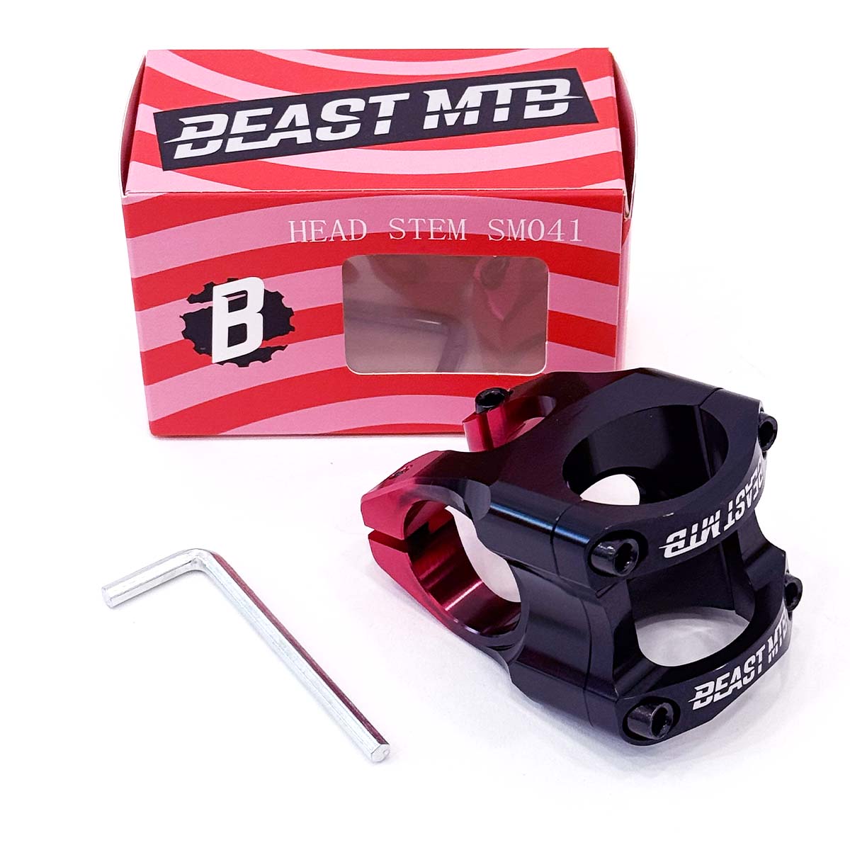 Poste potencia de aluminio para bicicleta Beast Mtb Kodiak 31.8mm