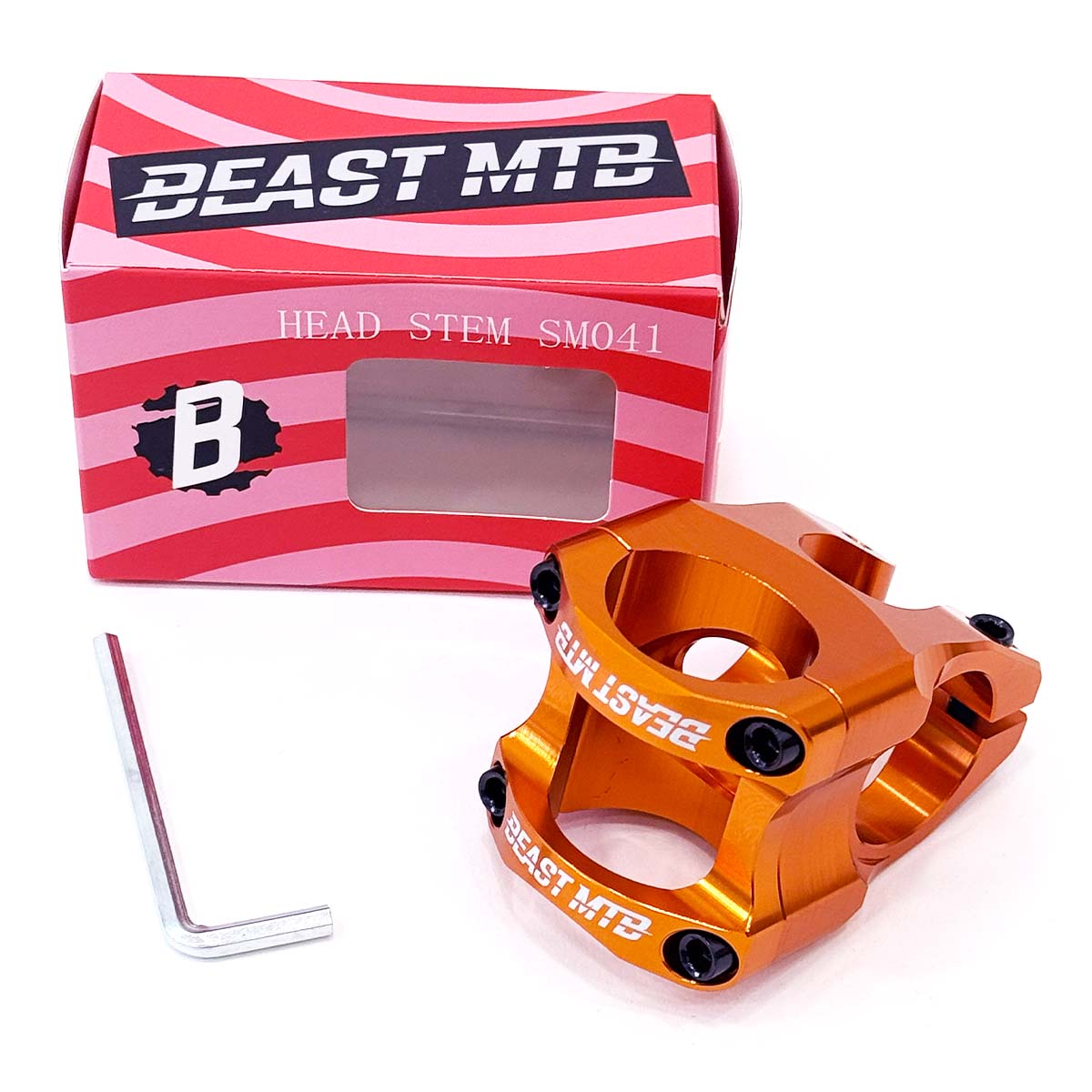 Poste potencia de aluminio para bicicleta Beast Mtb Kodiak 31.8mm