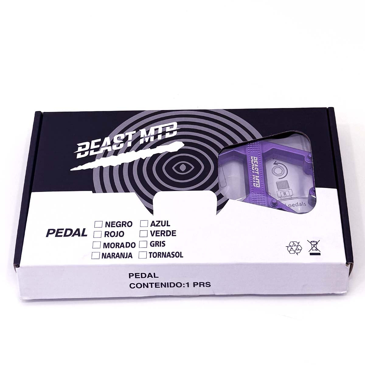 Pedales para bicicleta Beast Mtb Lynx Aluminio 9/16