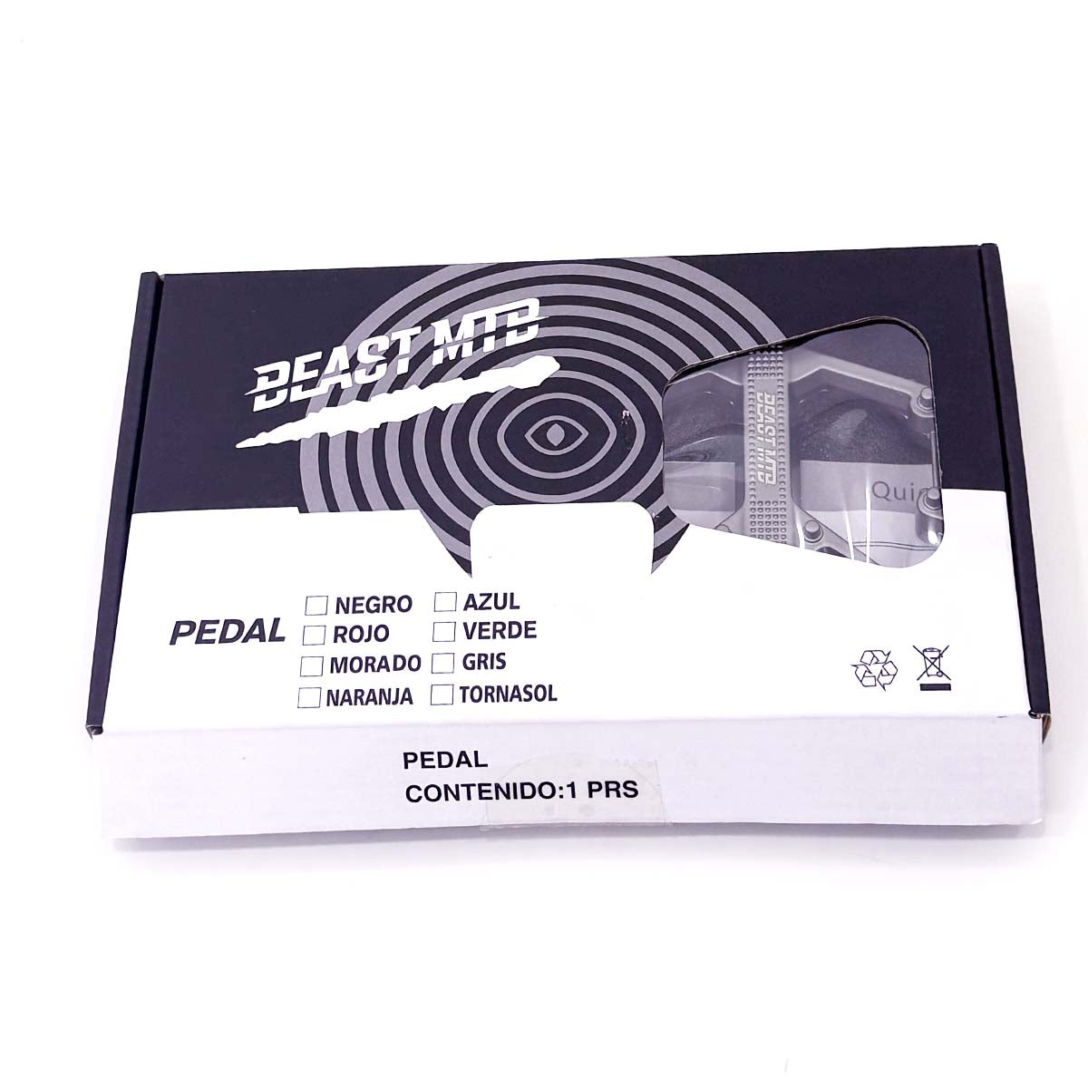Pedales para bicicleta Beast Mtb Lynx Aluminio 9/16