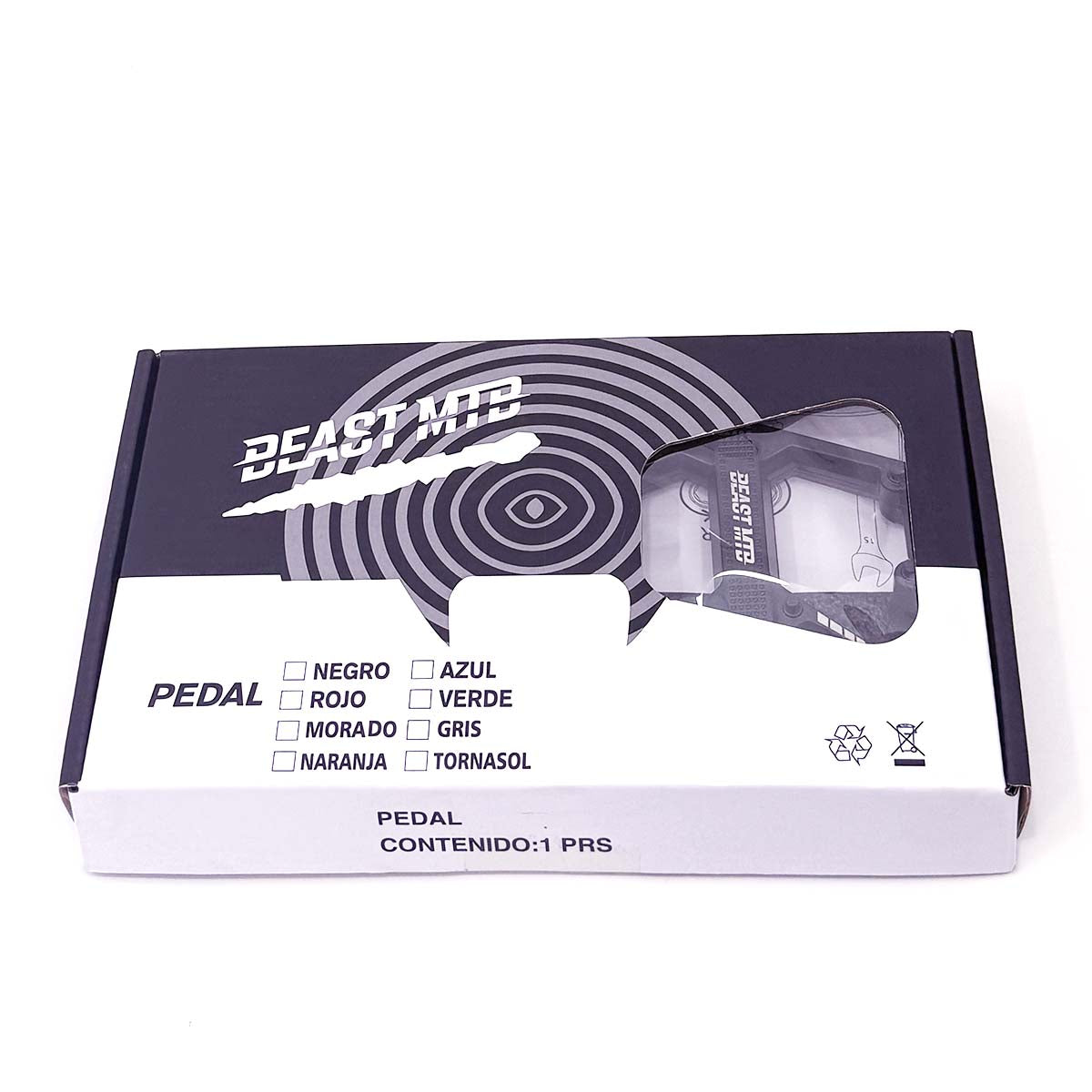 Pedales para bicicleta Beast Mtb Lynx Aluminio 9/16