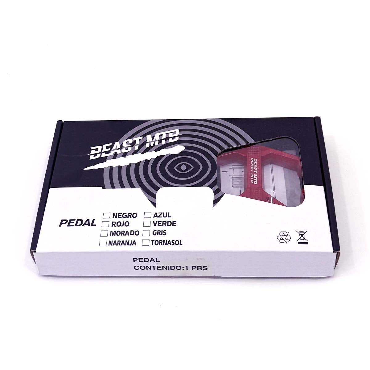 Pedales para bicicleta Beast Mtb Lynx Aluminio 9/16