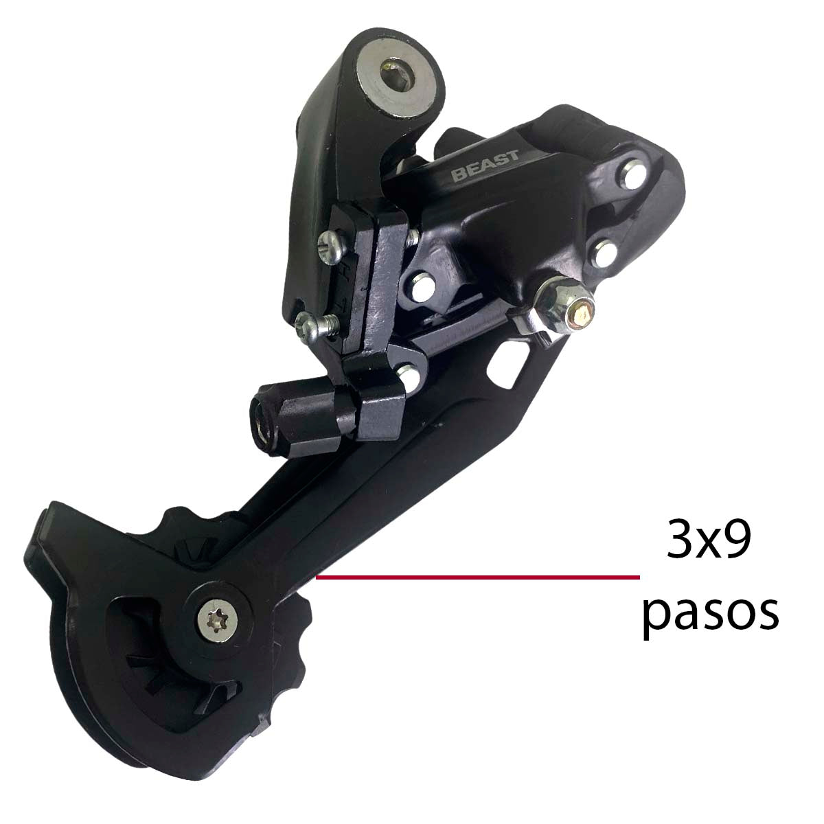 Cambio Trasero Para Bicicleta Beast Mtb 9 Pasos