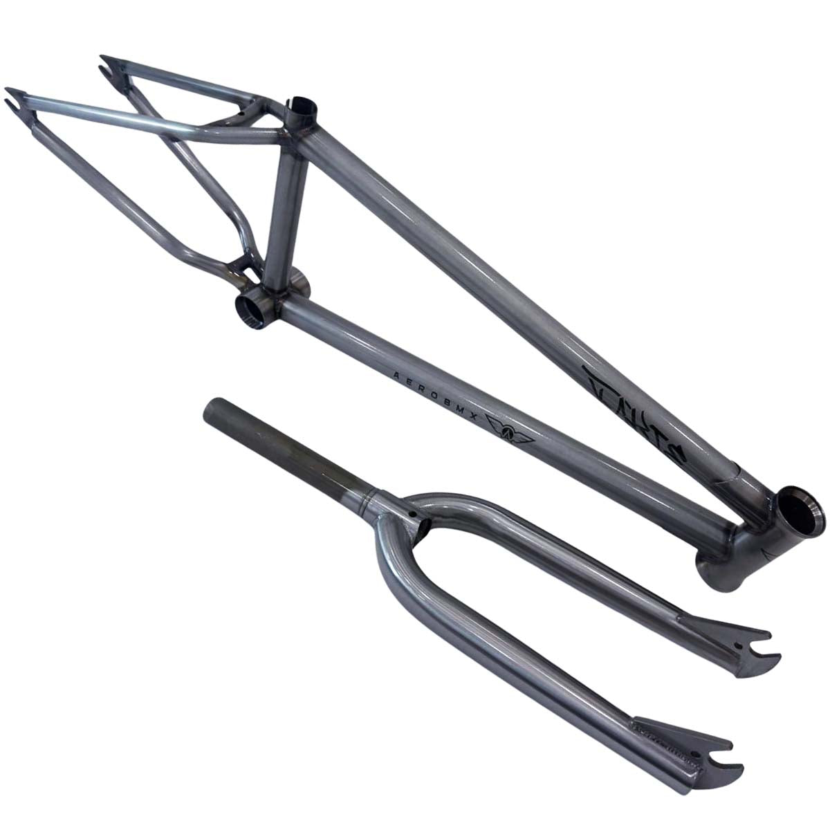 Cuadro y Tijera Bmx Aerobmx Centro Mid De Chromolly