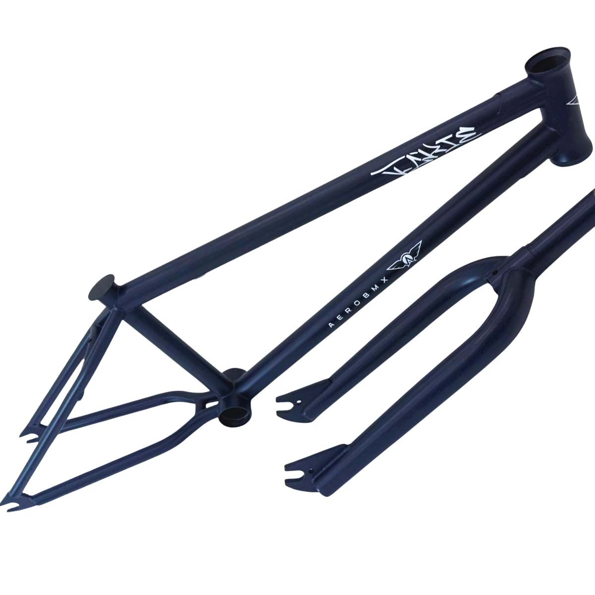 Cuadro y Tijera Bmx Aerobmx Centro Mid De Chromolly