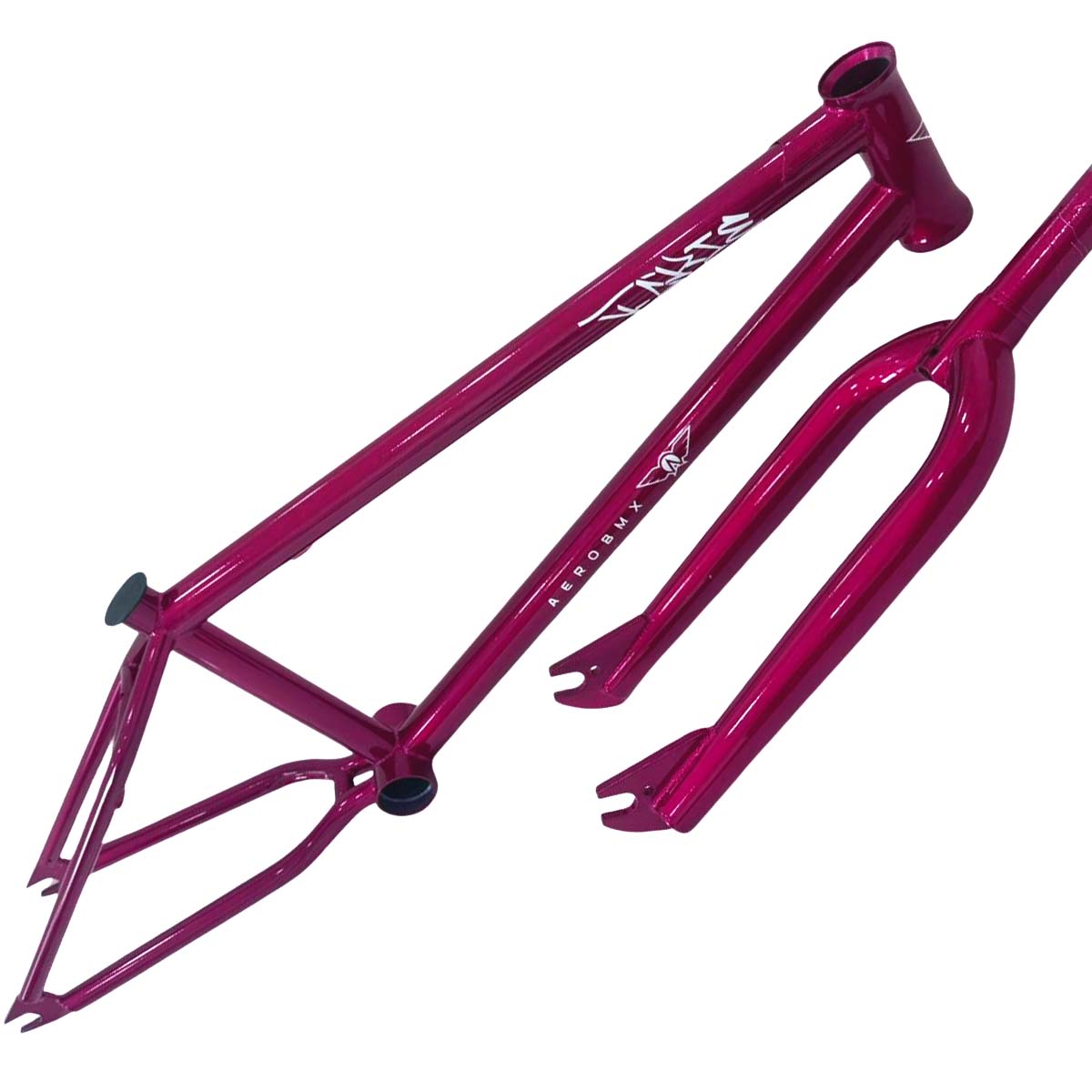 Cuadro y Tijera Bmx Aerobmx Centro Mid De Chromolly