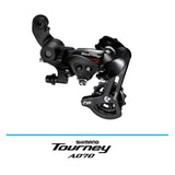 Cambio Trasero Desviador Shimano Tourney Rd-A070 7pasos Ruta