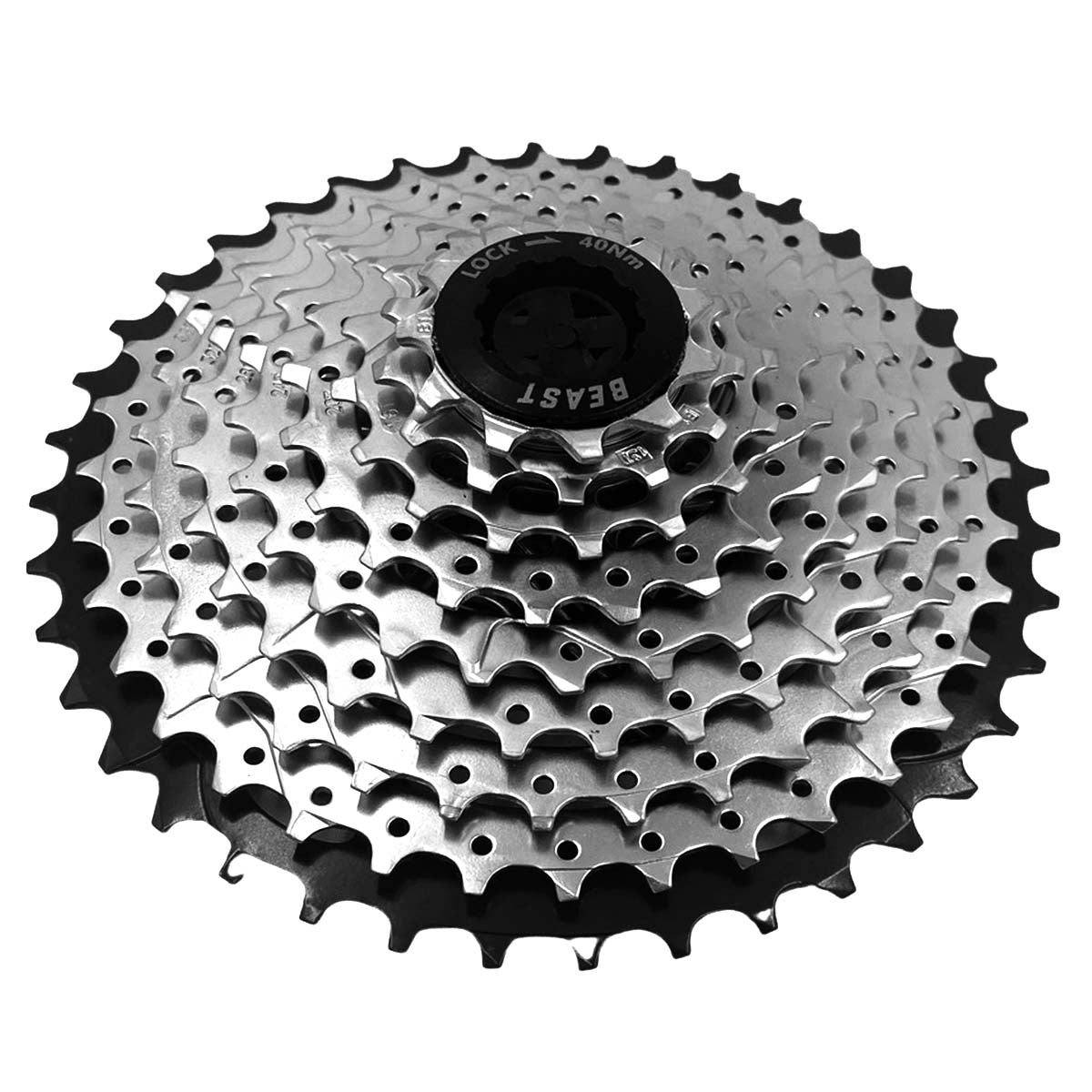 Cassette Sprocket Mtb Beast 9 Pasos 11-40d para Bicicleta