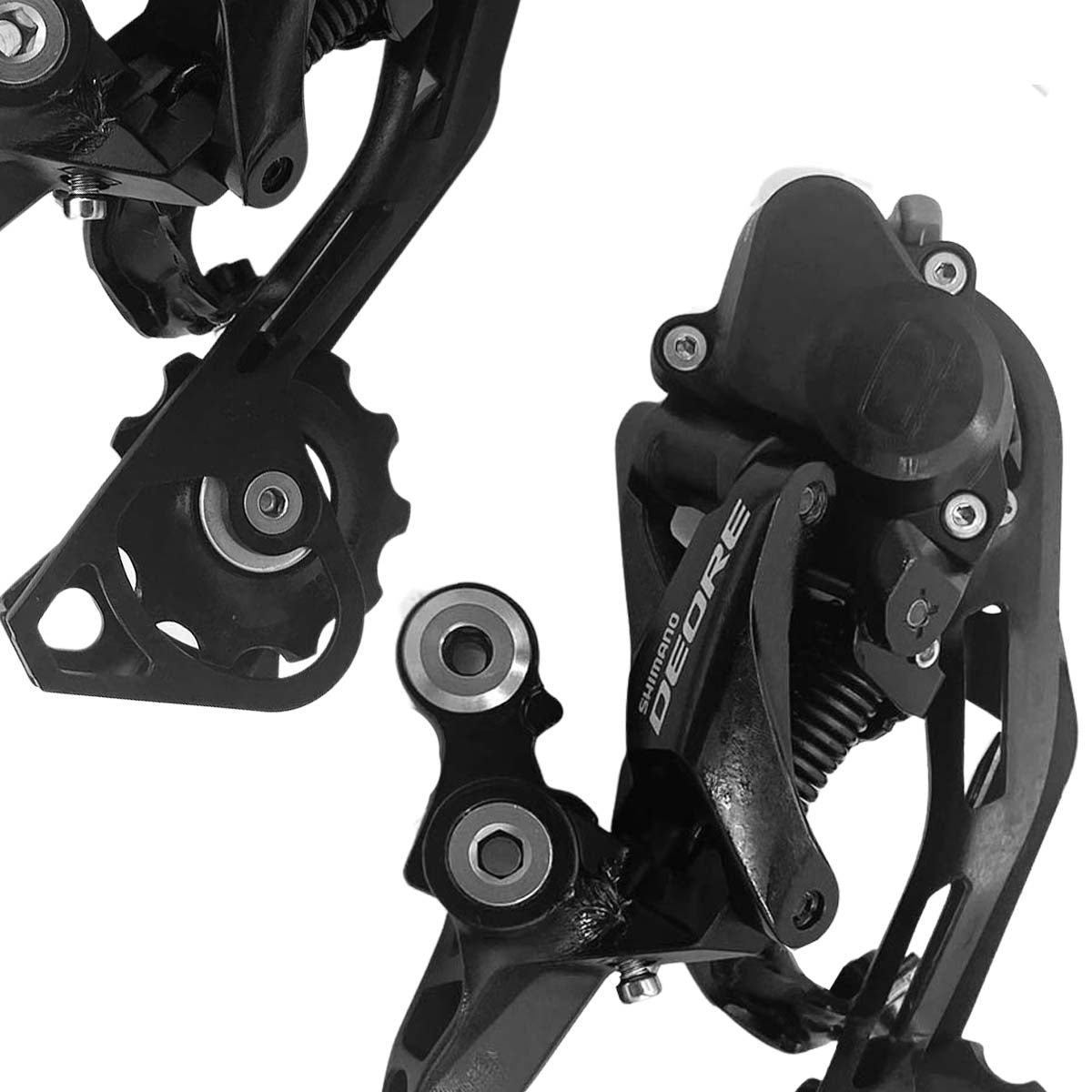 Cambio Trasero Desviador Shimano Deore Rd m6000 10 Pasos Pedal