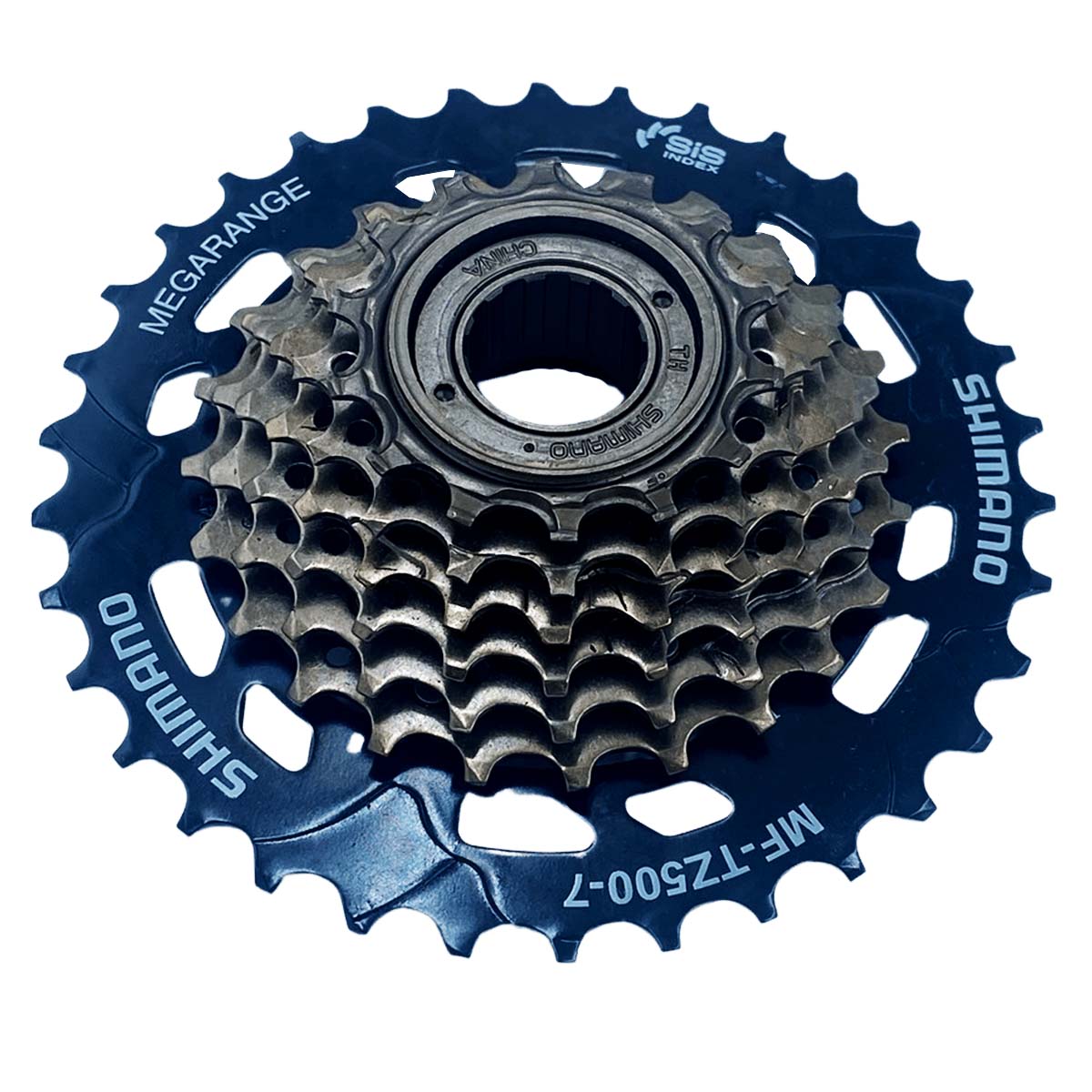 Piñon 7v 14-34 Shimano Atornillad Megarange Mf-tz31 | Cuotas sin interés Piñon 7v 14-34 Shimano Atornillad Megarange Mf-tz31 | Cuotas sin interés